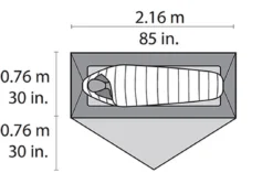 Tent MSR Hubba Hubba NX Green -Outdoor Kampeerwinkel 5 hhnxgr7