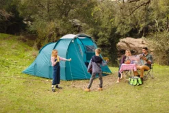 Tent Pavillo Family Dome X4 Voortent Blauw -Outdoor Kampeerwinkel 7075029064 6